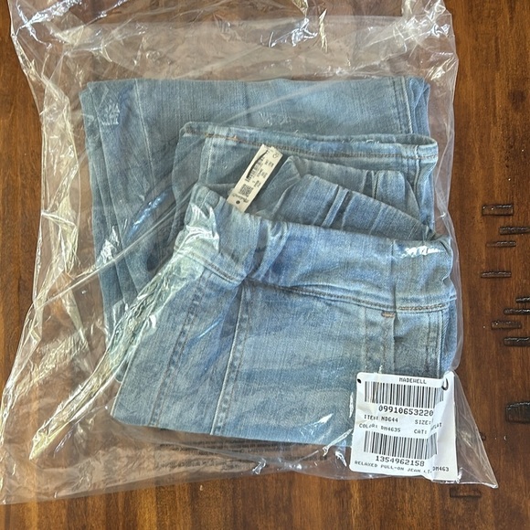 Madewell Pull On Relaxed Jeans ND644 Lisford Wash Small S blue - Picture 4 of 4